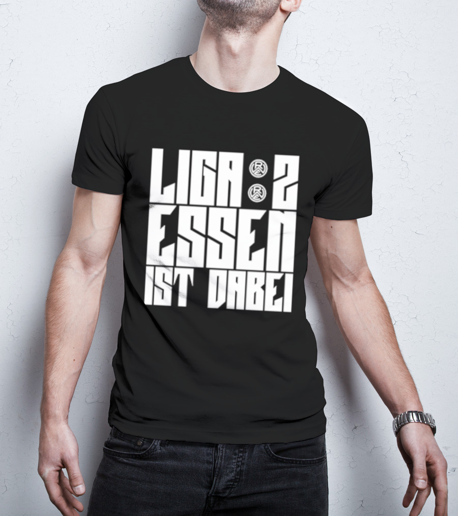 Liga 2 Essen Ist Dabei Soccer Celebration Football T-Shirt
