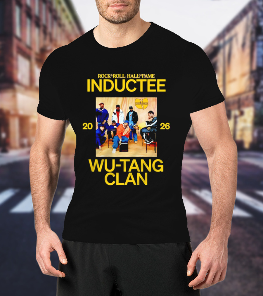 Wu Tang Clan Rock And Roll Hall Of Fame Inductee 2026 T-Shirt