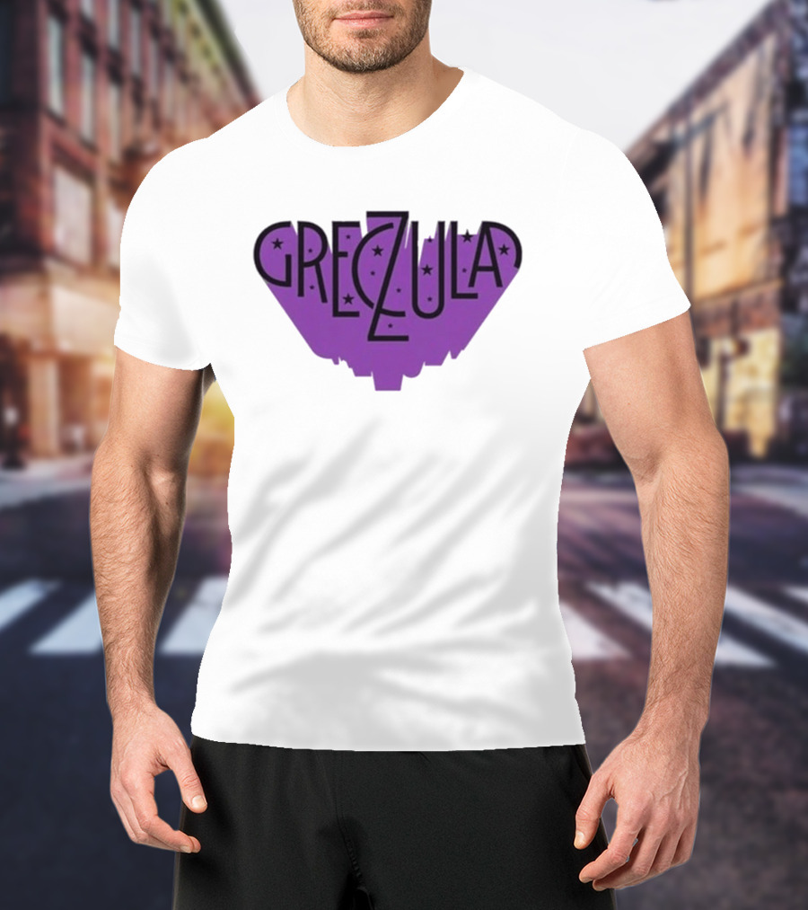 Greczula Starry Purple Tour 2026 Font T-Shirt