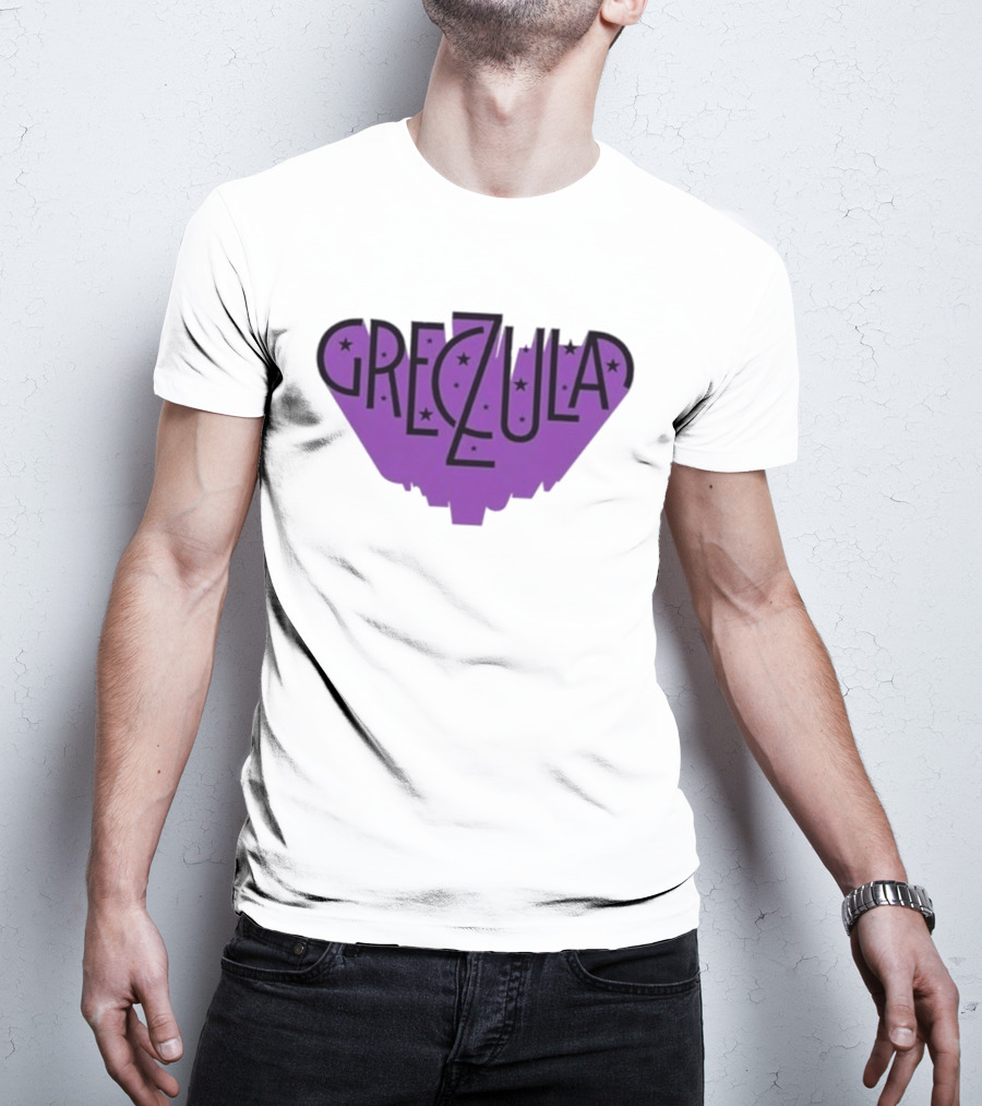 Greczula Starry Purple Tour 2026 Font T-Shirt