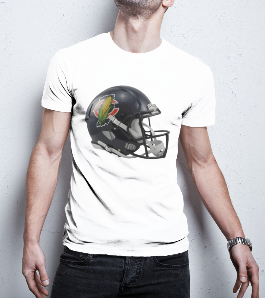 Chicago Bears Indiana Corn Helmet 2026 Edition T-Shirt