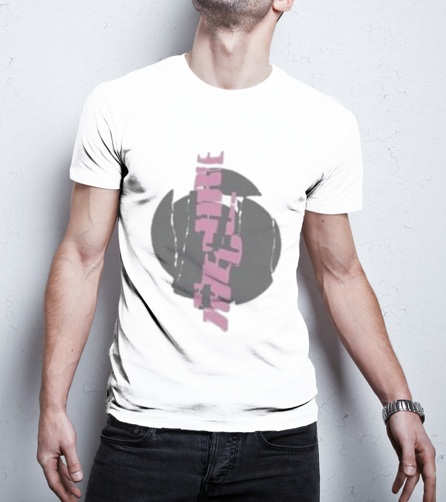 The Cure Vertical Festival Summer 2026 Black And Pink T-Shirt