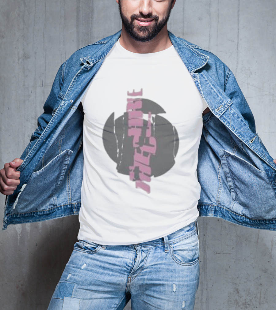 The Cure Vertical Festival Summer 2026 Black And Pink T-Shirt