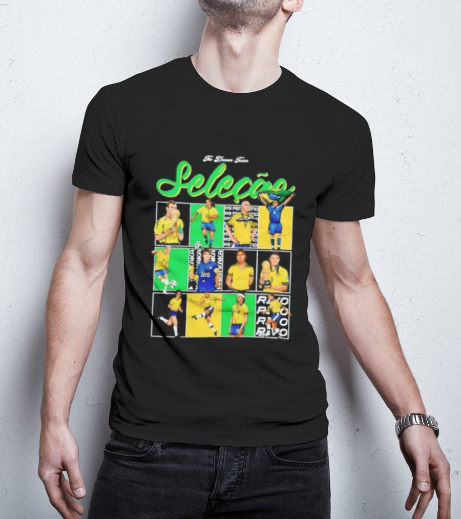 Selecao Brasil Football Legends Soccer Dream Team Series T-Shirt