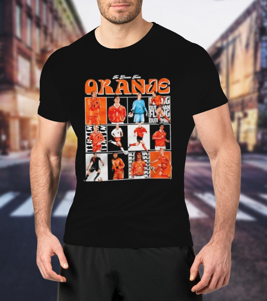 The Oranje Holland Football Legends Dream Team Series T-Shirt