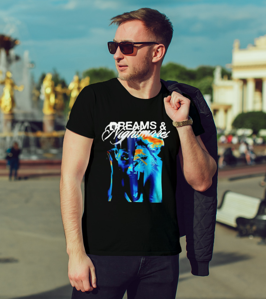 Kobe Bryant Mamba Lion Dreams Nightmares T-Shirt