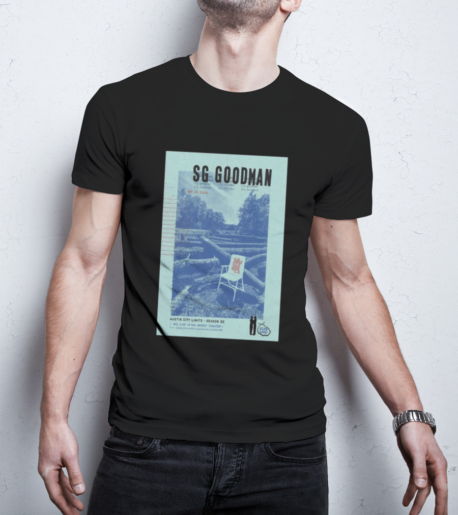 SG Goodman Austin City Limits Moody Theater May 26 2026 Season 52 T-Shirt