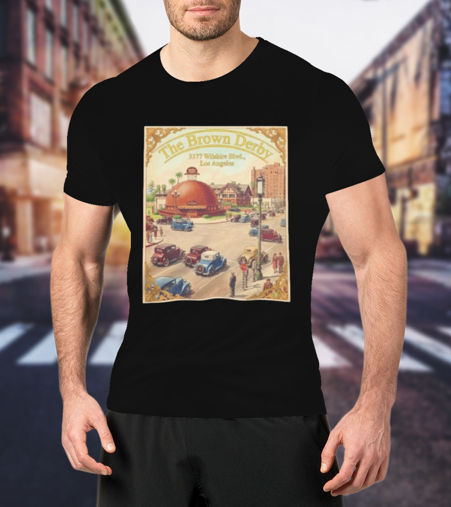 The Brown Derby 3377 Wilshire Blvd Los Angeles T-Shirt
