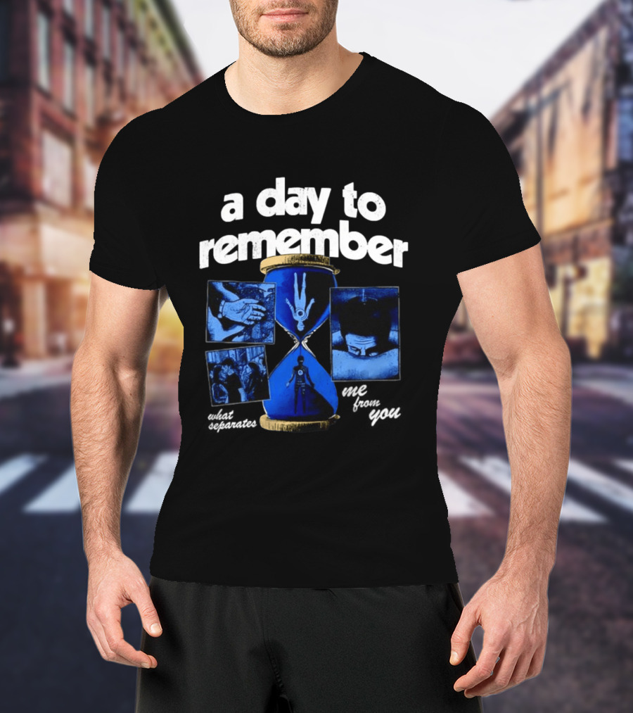 A Day To Remember Hourglass Album Art What Separates Me From You T-Shirt