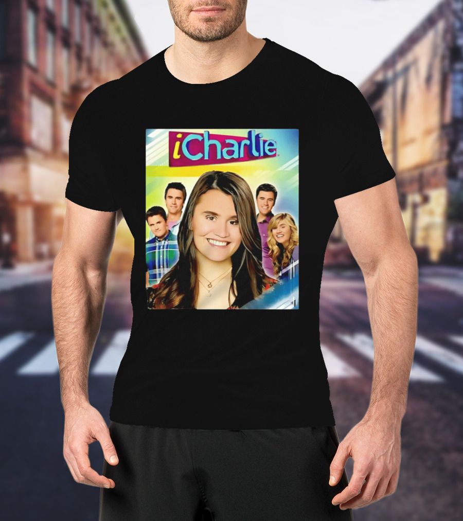 ICharlie Good Luck Charlie And ICarly Show Stars Cast T-Shirt