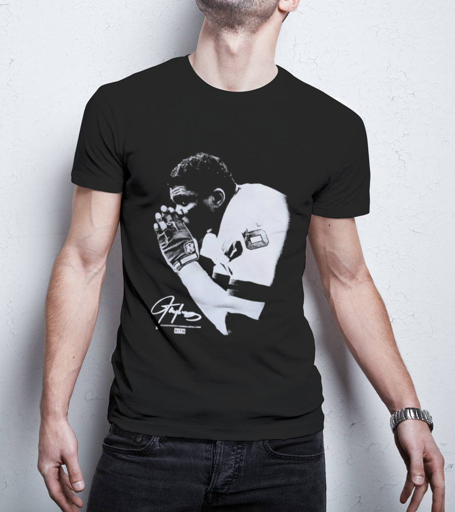 Kith National Football League Lawrence Taylor Praying Hands Signature Edition T-Shirt