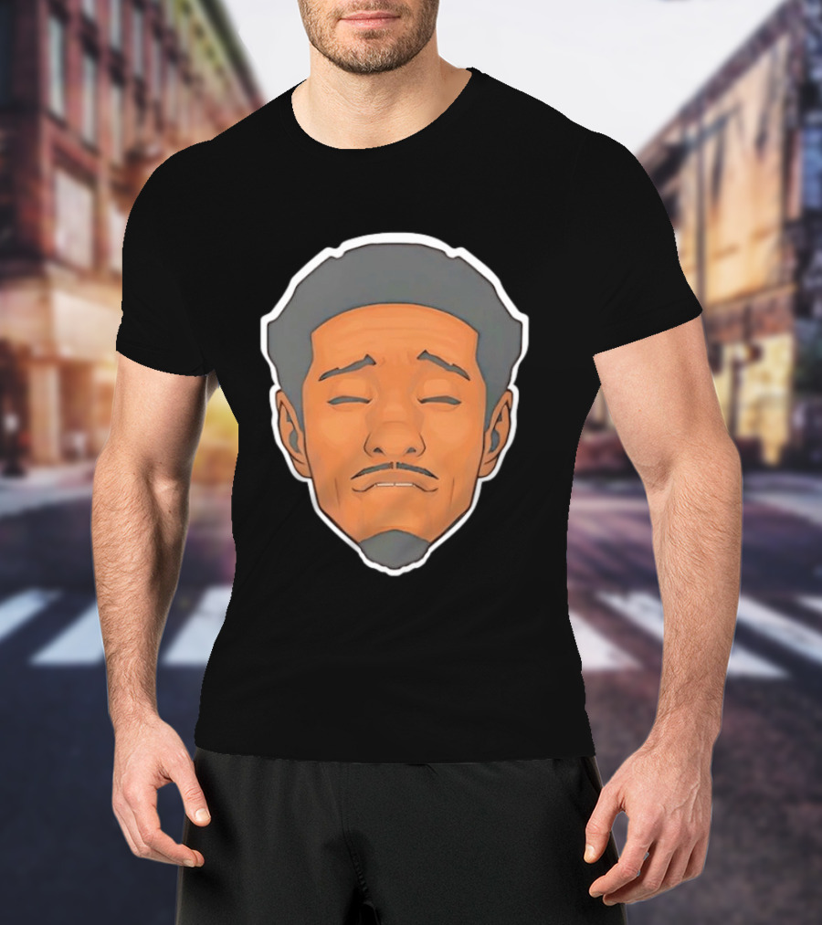 Klay Thompson Eyes Closed NBA Focus T-Shirt