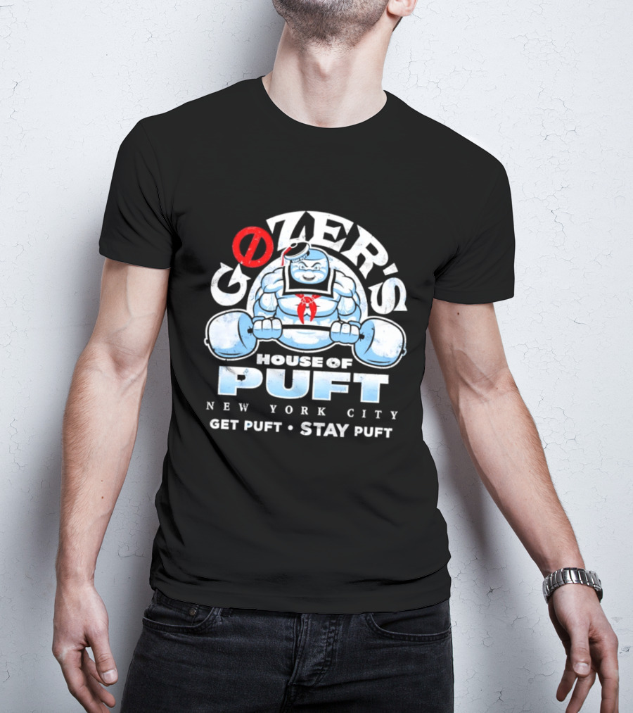 Gozer's House Of Puft New York City Muscular Stay Puft Get Puft Stay Puft T-Shirt