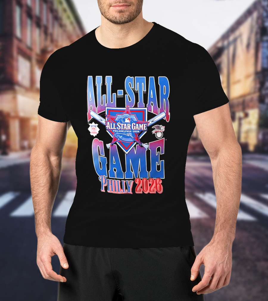 Philadelphia Phillies MLB All Star Game Philly 2026 Home Plate T-Shirt