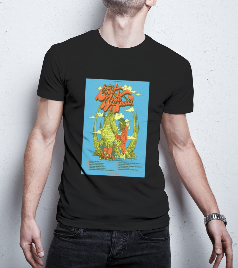 The Great North Special Tour 2026 Uncle John's New Haven Liberty Hall Fillmore West Shrine Auditorium Hollywood Events T-Shirt