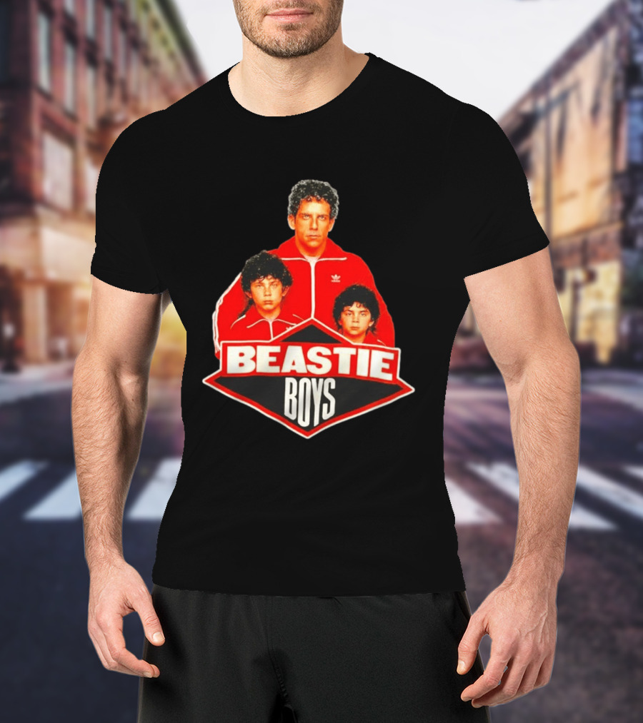 Beastie Boys Red Tracksuit Iconic Hip Hop T-Shirt