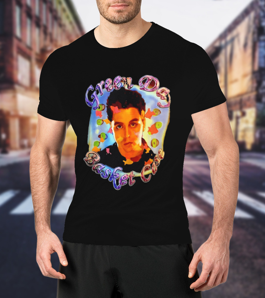Green Day Basket Case Billie Joe Armstrong Colorful T-Shirt