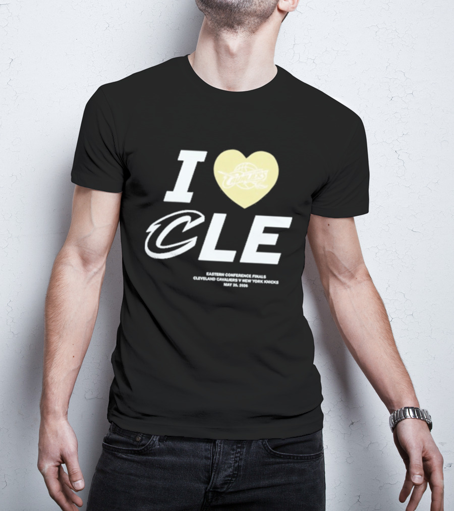 I Love CLE Cleveland Cavaliers Game 4 2026 T-Shirt