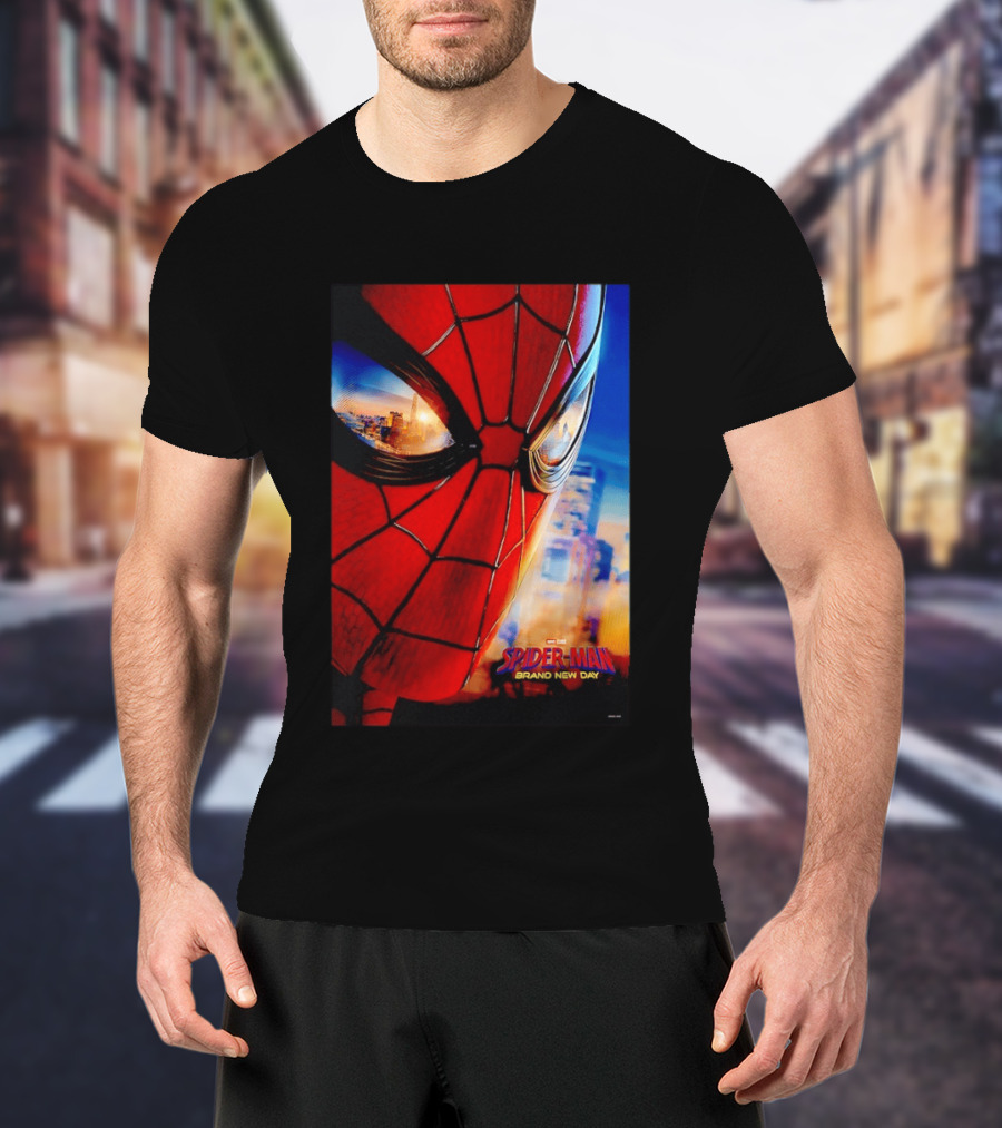 Spider Man Marvel Brand New Day Mask Studios T-Shirt