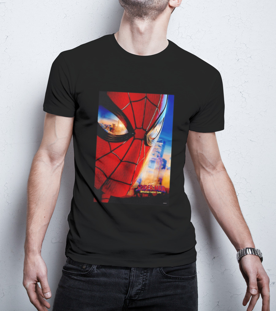 Spider Man Marvel Brand New Day Mask Studios T-Shirt