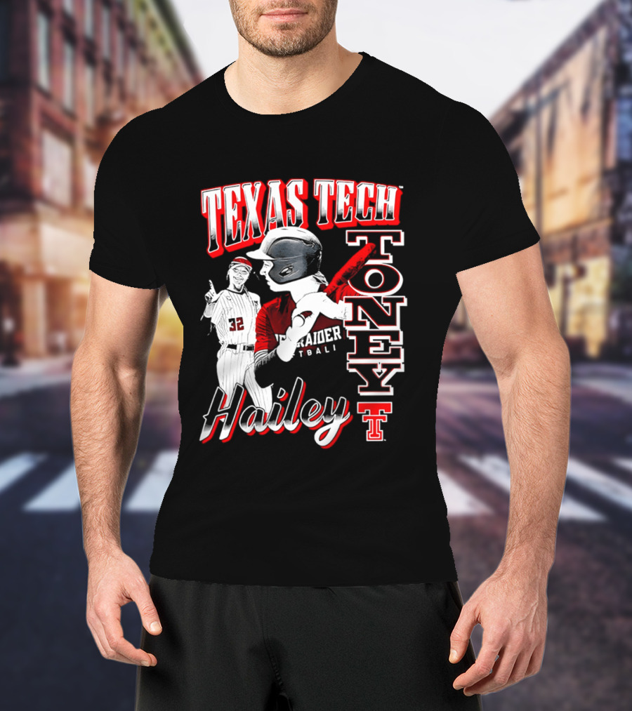 Texas Tech Red Raiders Hailey Toney 32 T-Shirt