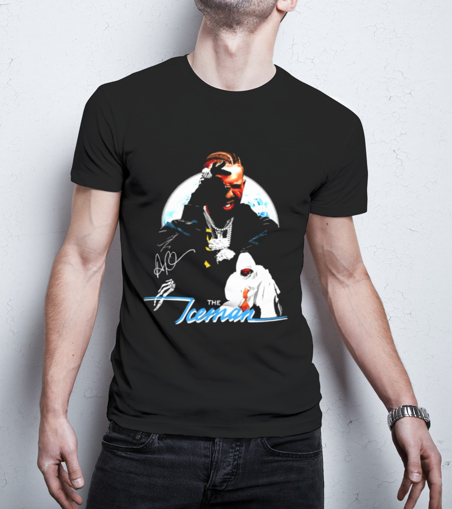 Drake The Iceman Autographed 2026 Design By Cesar T-Shirt