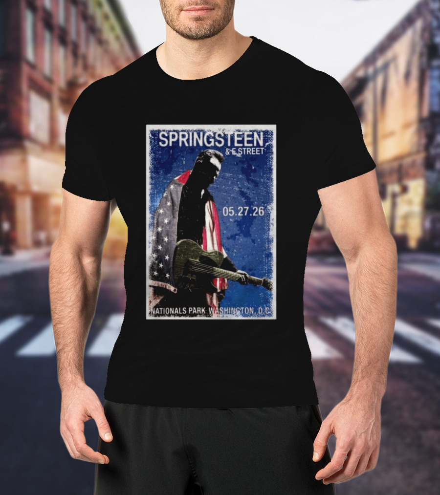 SPRINGSTEEN & E STREET Nationals Park Washington D.C. 05.27.26 T-Shirt