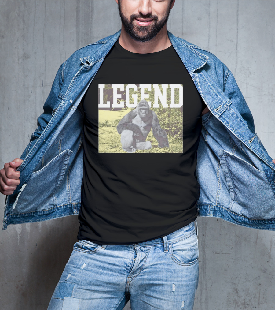 Legend Gorilla Wild Animals T-Shirt