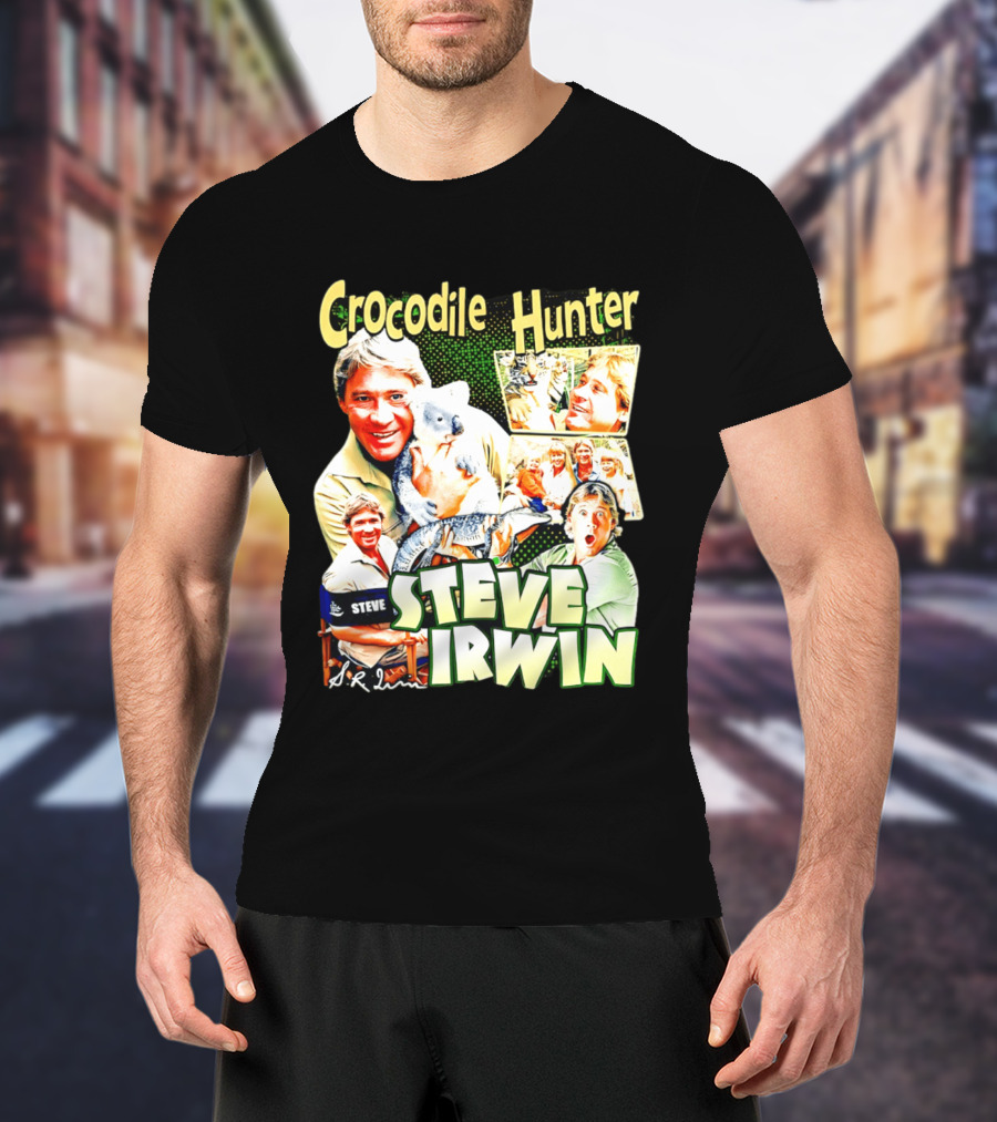 Crocodile Hunter Steve Irwin Wildlife Adventure T-Shirt