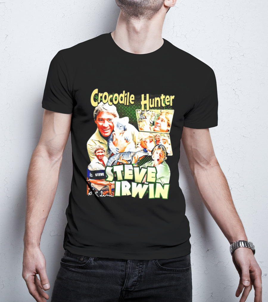 Crocodile Hunter Steve Irwin Wildlife Adventure T-Shirt