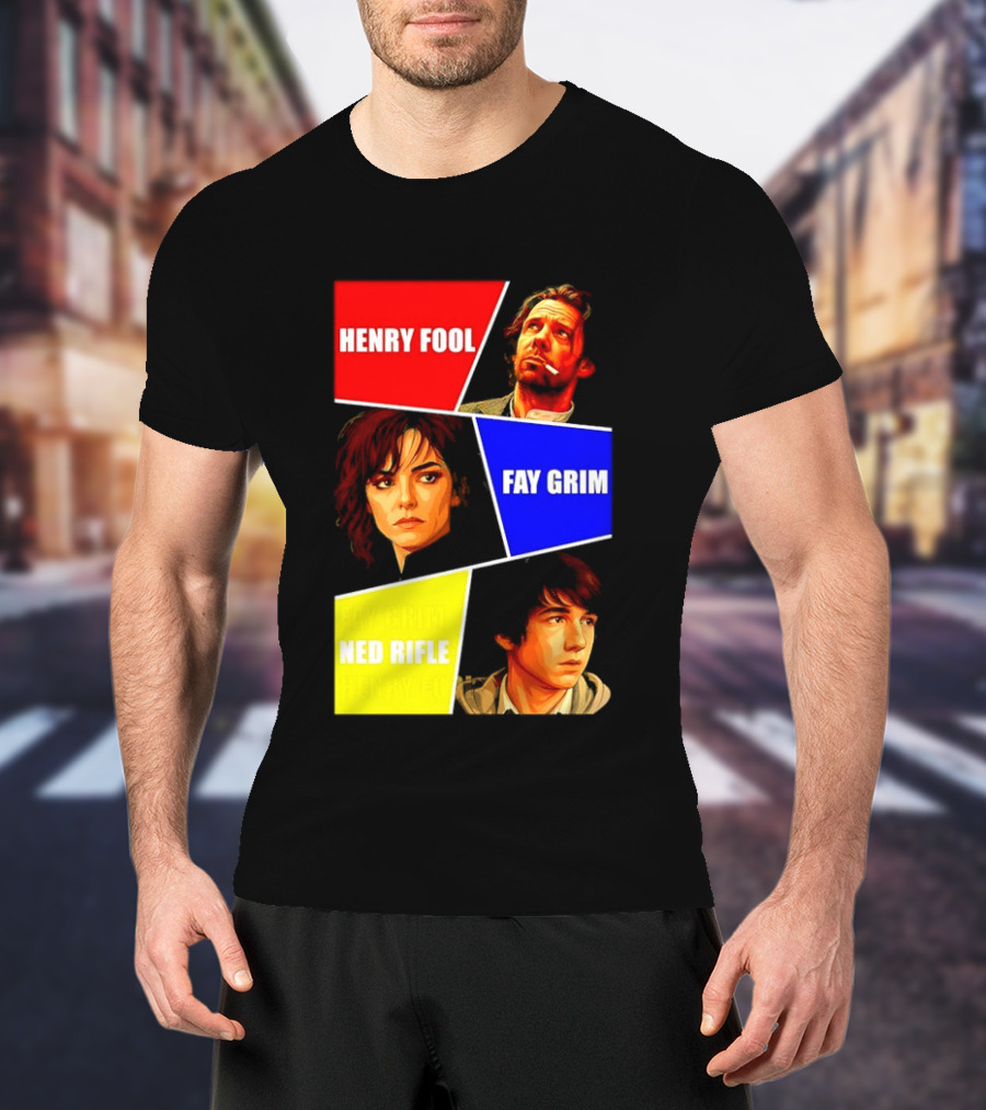 Henry Fool Fay Grim Ned Rifle Trilogy Hal Hartley Series T-Shirt