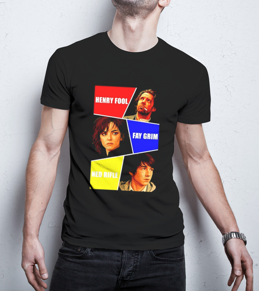 Henry Fool Fay Grim Ned Rifle Trilogy Hal Hartley Series T-Shirt