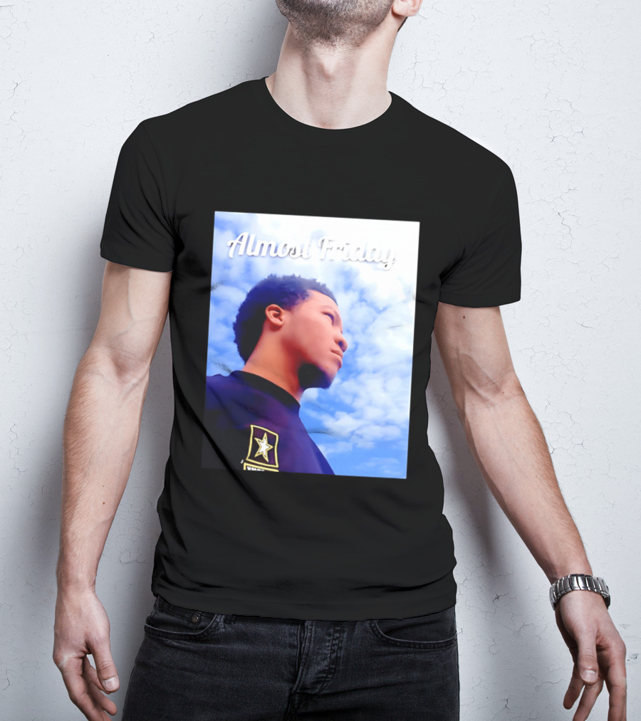 Almost Friday Jalen Brunson NWTS Basketball Sky T-Shirt