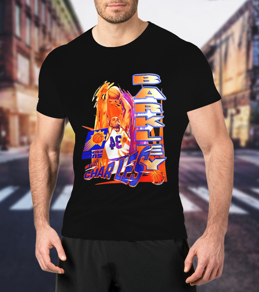 Phoenix Suns Barkley 34 Sir Charles NBA Legends T-Shirt