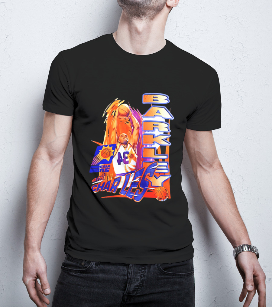 Phoenix Suns Barkley 34 Sir Charles NBA Legends T-Shirt