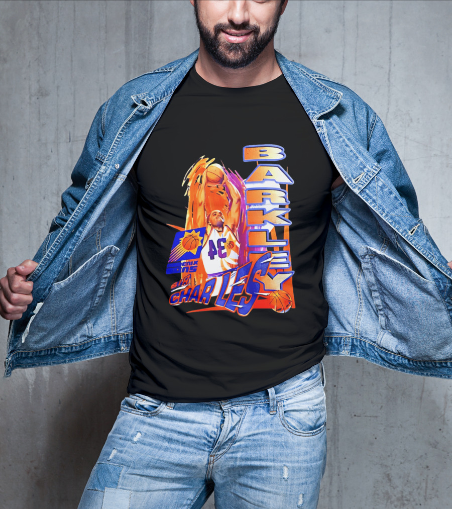 Phoenix Suns Barkley 34 Sir Charles NBA Legends T-Shirt