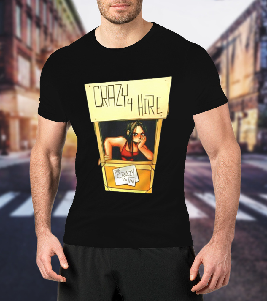 Nemi Montoya Crazy 4 Hire Comic Strip The Crazy Is T-Shirt