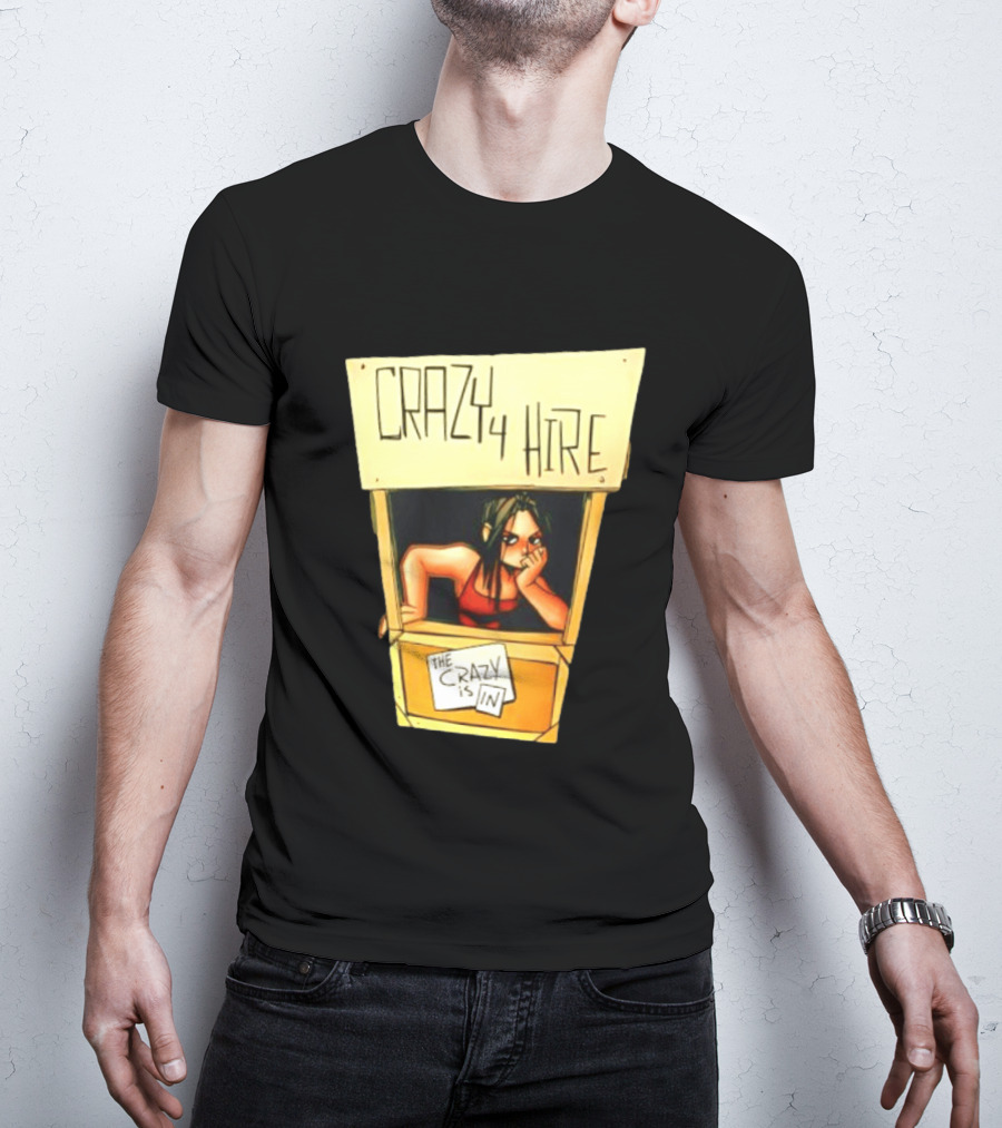 Nemi Montoya Crazy 4 Hire Comic Strip The Crazy Is T-Shirt