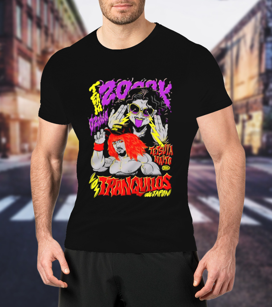 Tetsuya Naito Team Ozawa NJPW Tranquilos Japon Power T-Shirt