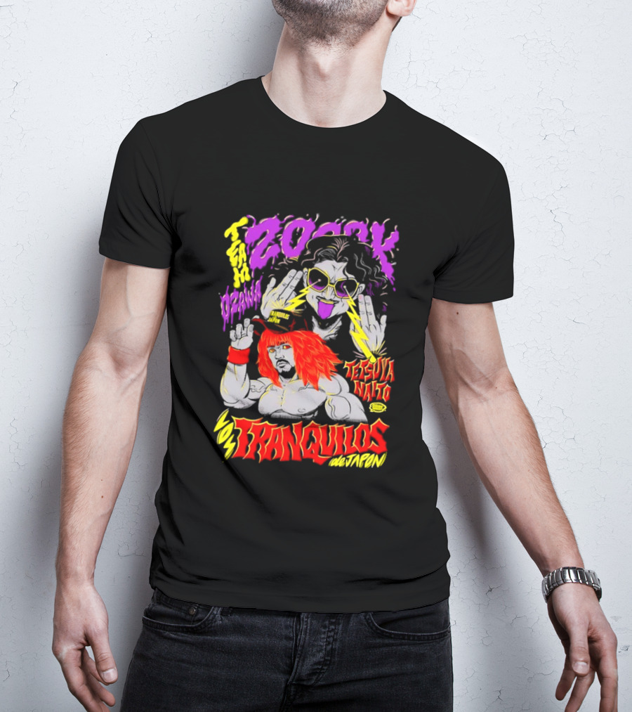 Tetsuya Naito Team Ozawa NJPW Tranquilos Japon Power T-Shirt
