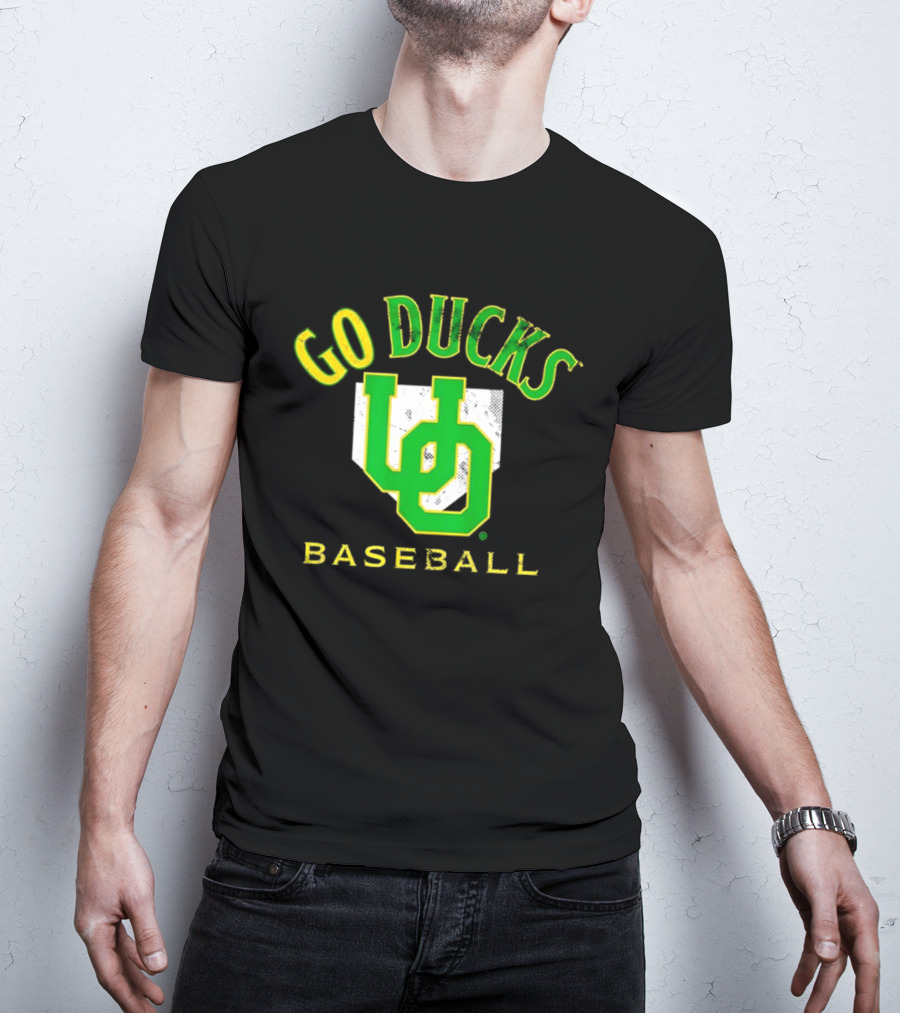 Go Ducks UO Oregon Baseball T-Shirt