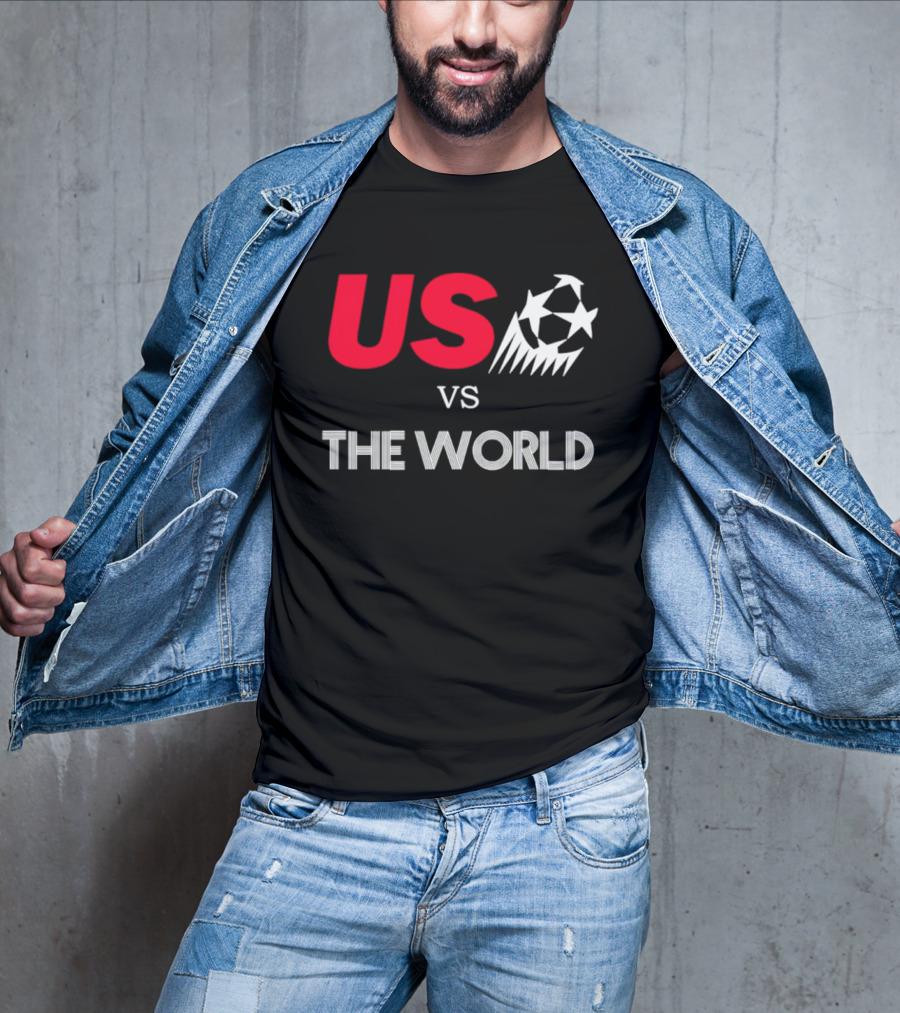 USA Vs The World Soccer 2026 Championship Matchup Fan Collection T-Shirt
