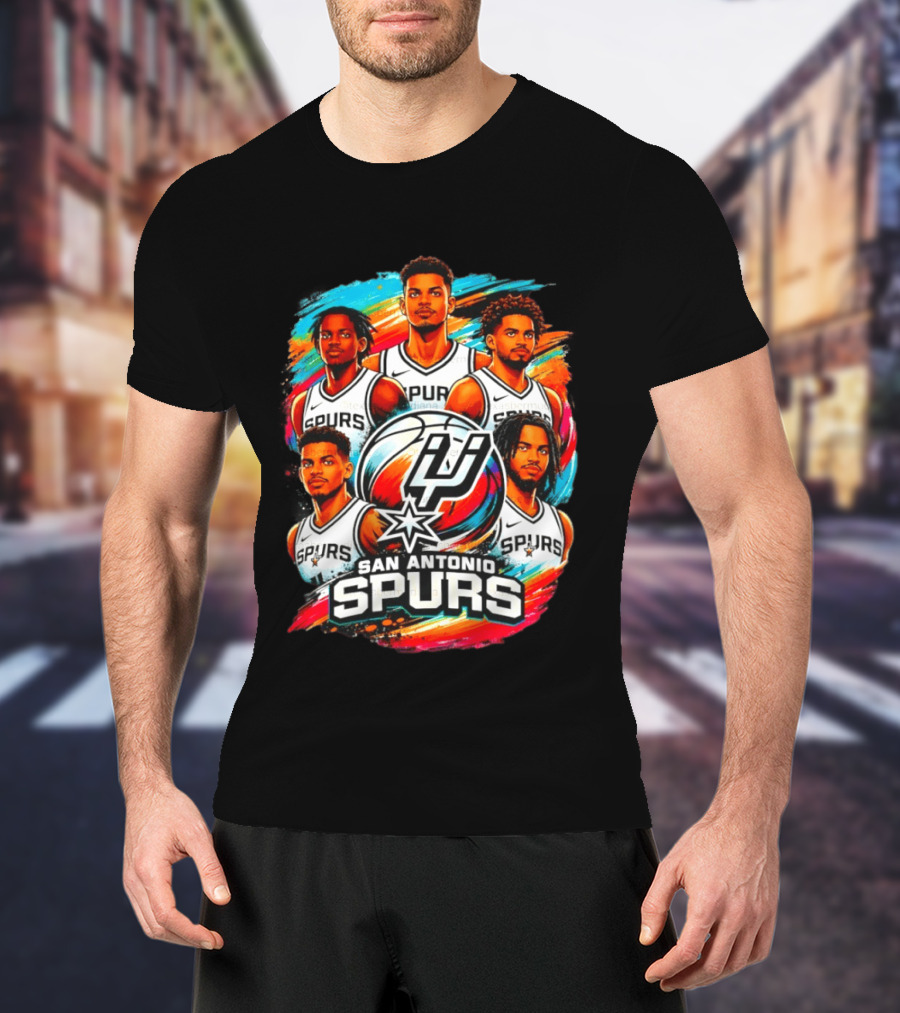 Victor Wembanyama San Antonio Spurs NBA Basketball 2026 Team Players T-Shirt