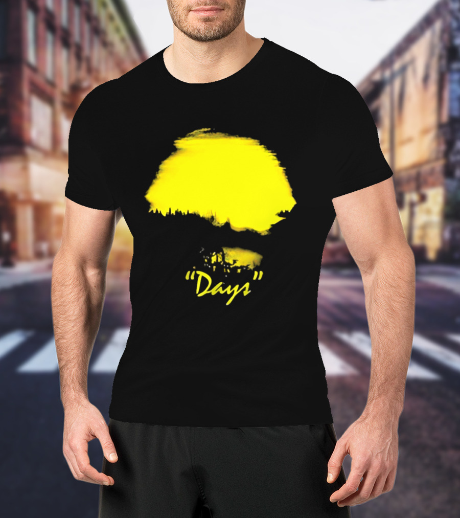 Welcome To Yellow "Days" Bright Sunshine Paintstroke T-Shirt
