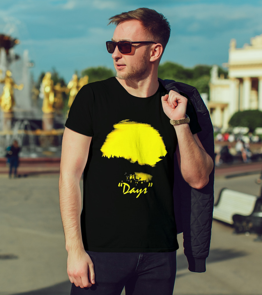 Welcome To Yellow "Days" Bright Sunshine Paintstroke T-Shirt