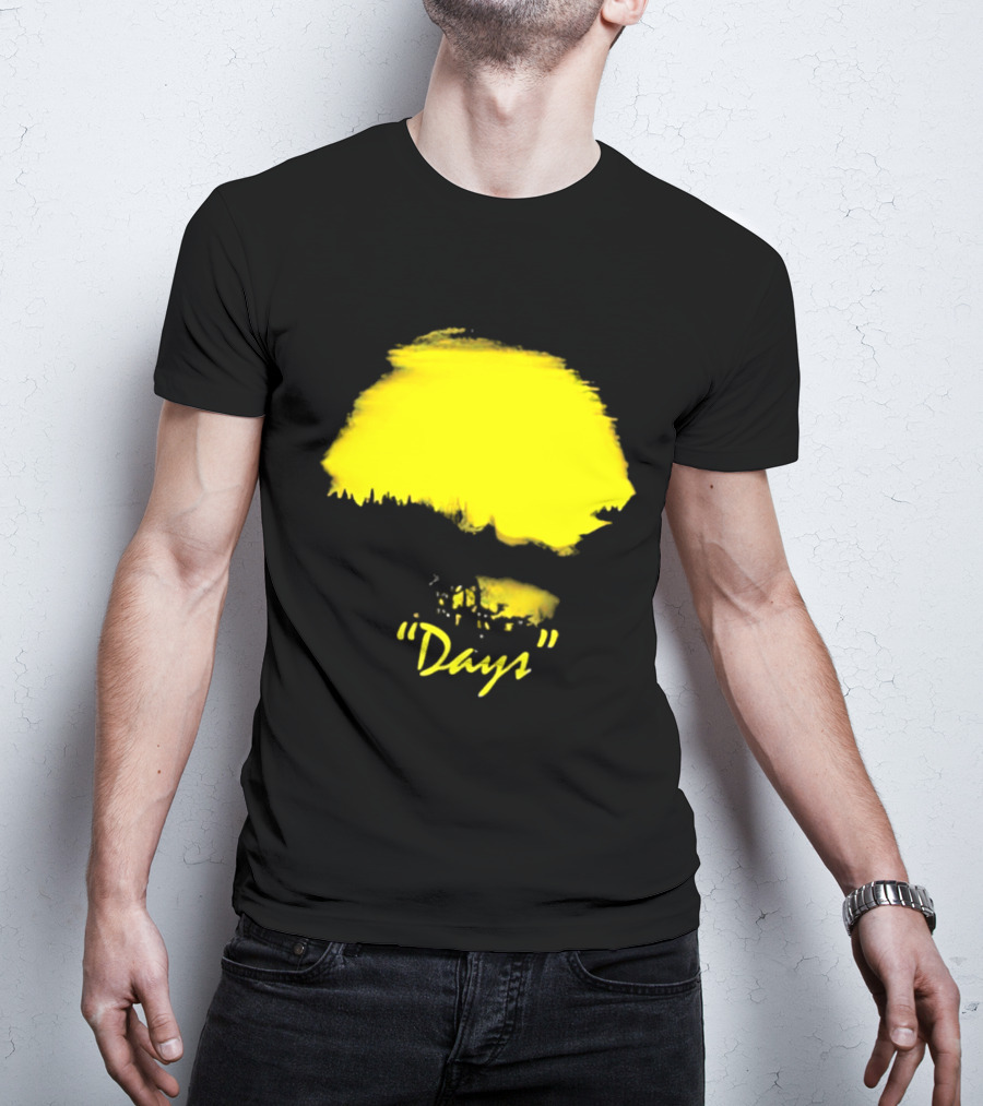 Welcome To Yellow "Days" Bright Sunshine Paintstroke T-Shirt