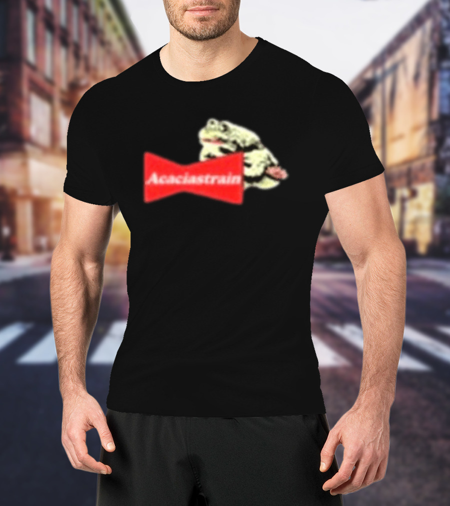 You Are Safe From God Here Acacia Strain Bud Frog T-Shirt