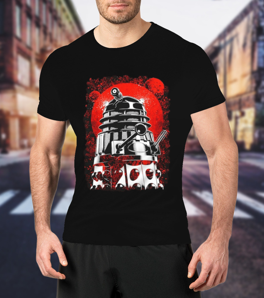 Dalek Doctor Who Science Fiction Alien Robot Villain TV Series Enemies T-Shirt