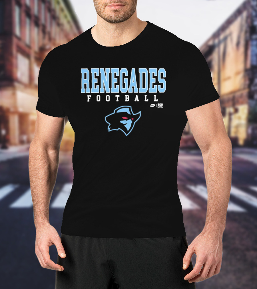 Dallas Renegades Football UFL Bandit T-Shirt