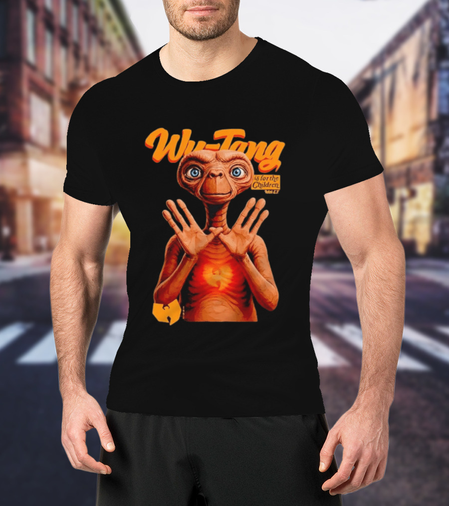 Wu Tang Is For The Children E.T. 1992 SIMPSON T-Shirt